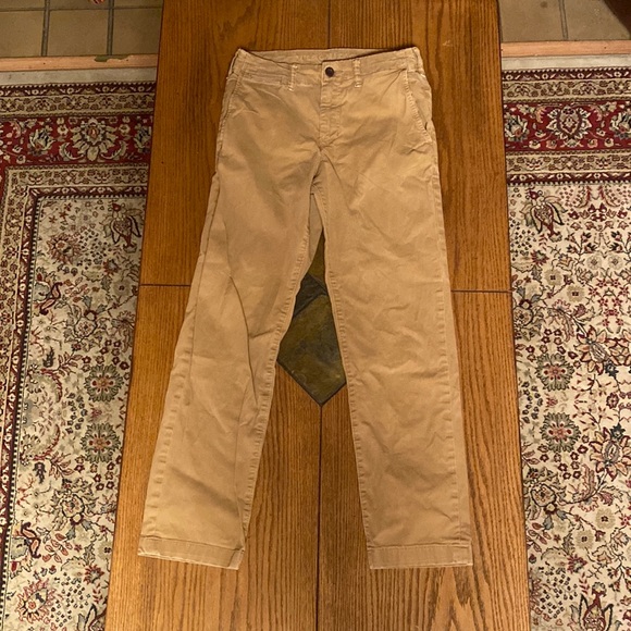 American Eagle Next Level Flex Khaki Pants 28 x 30 - Picture 1 of 7